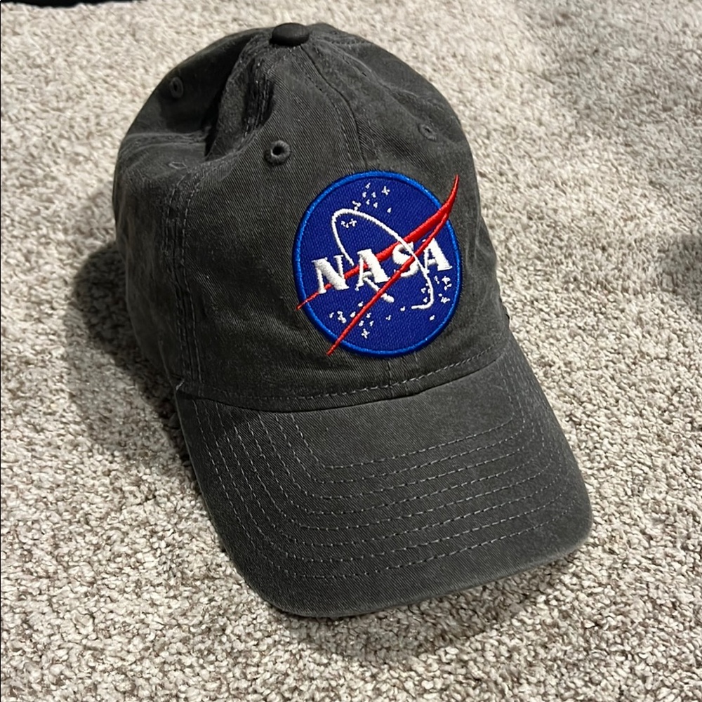 NASA Logo Black Cap